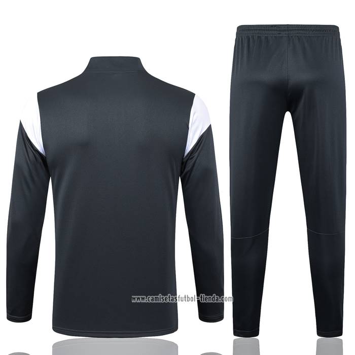 Chandal de Sudadera del Borussia Dortmund 2023 2024 Gris